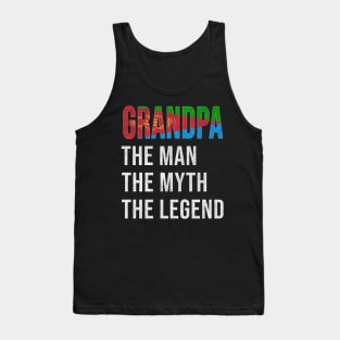 Grand Father Eritrean Grandpa The Man The Myth The Legend - Gift for Eritrean Dad With Roots From  Eritrea Tank Top